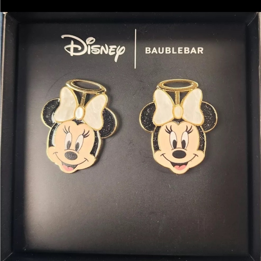 BaubleBar Disney Minnie Mouse Earrings - Picture 1 of 3